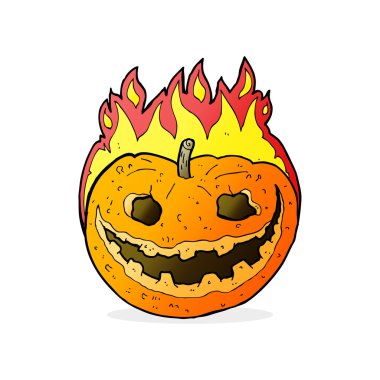 Çizgi Film ürkütücü kabak