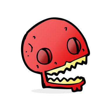 çizgi film korkunç Kurukafa