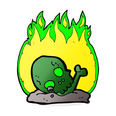 Eski kemikleri yakan çizgi film