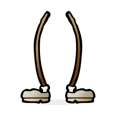 bacaklar karikatür çizimi