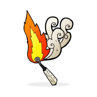 karikatür yanan maç