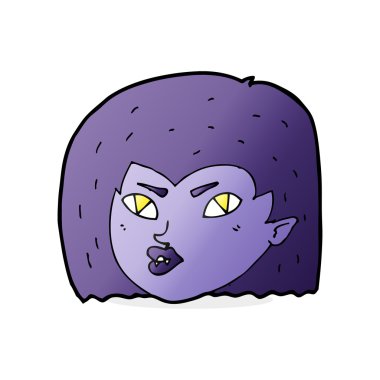 çizgi film vampire yüz