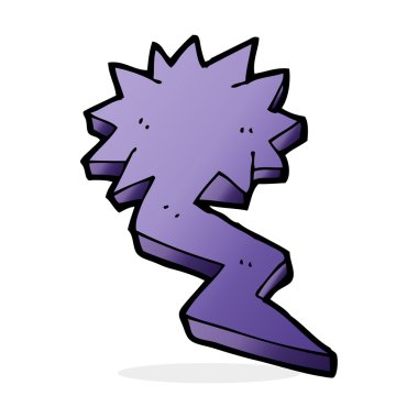 çizgi film yıldırım sembolü