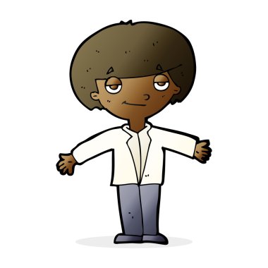 kendini beğenmiş çocuk çizgi film