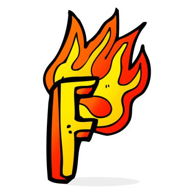 çizgi film yanan mektup