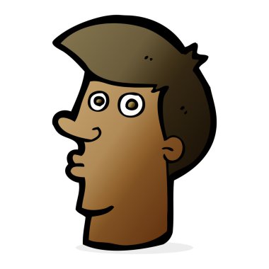 şaşkın adam çizgi film