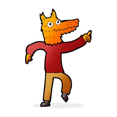 karikatür fox adam
