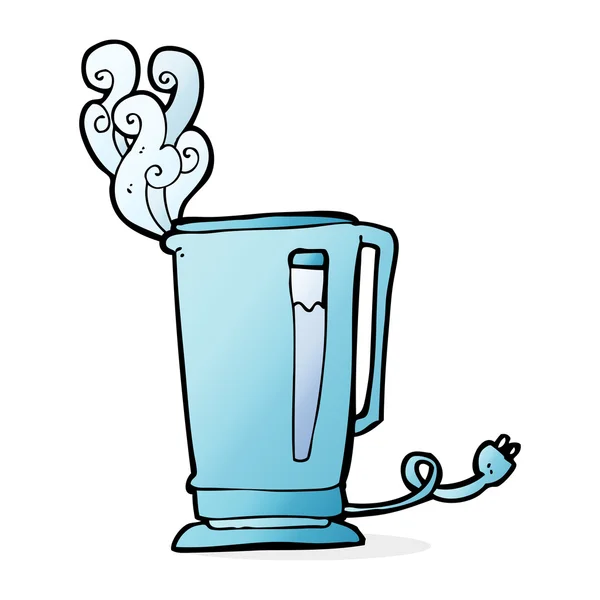 Su ısıtıcısı karikatür çizimi — Stok Vektör