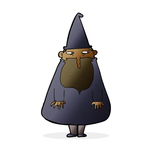 Cartoon afbeelding van wizard — Stockvector