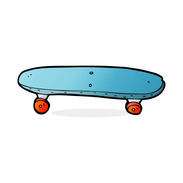 Cartoon illustration av skateboard — Stock vektor