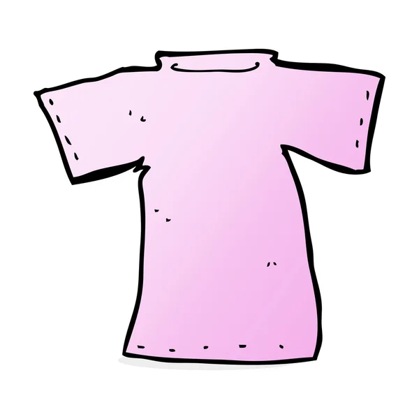 Cartoon-Illustration des T-Shirts — Stockvektor