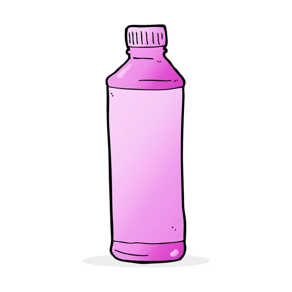 Cartoon rosa Flasche — Stockvektor