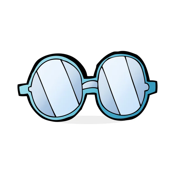 Illustration de dessin animé de lunettes — Image vectorielle