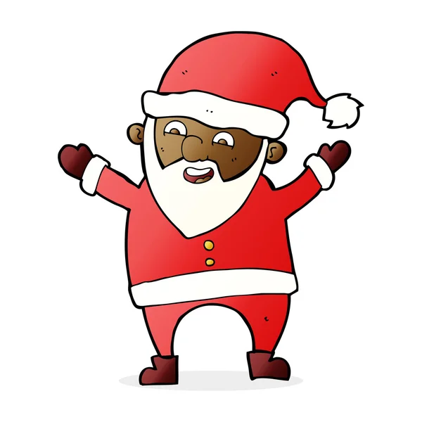 Cartoon santa claus — Stock Vector