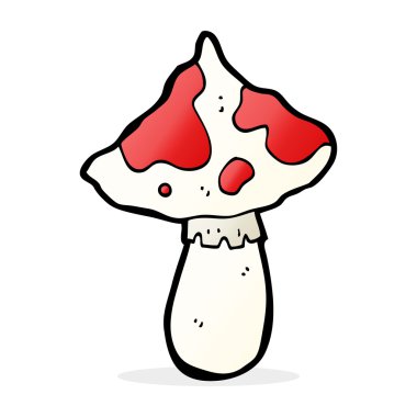 mantarı karikatür çizimi