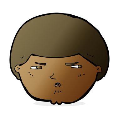 kızgın adam çizgi film