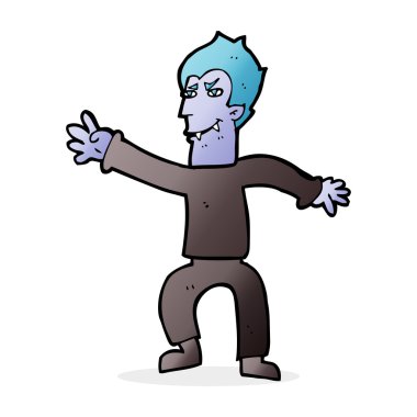 çizgi film vampire adam