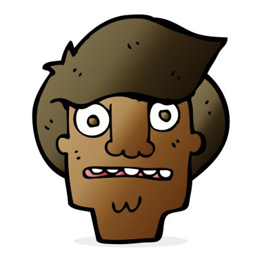 şok face karikatür