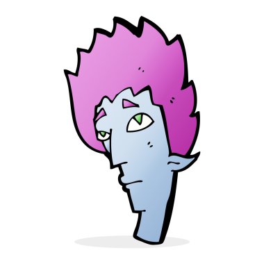 çizgi film vampire kafa