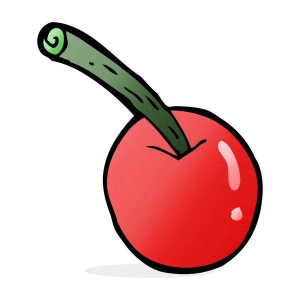 Cartoon cherry symbool — Stockvector