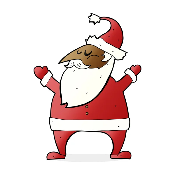 Мультфильм Санта-Клаус — стоковый вектор