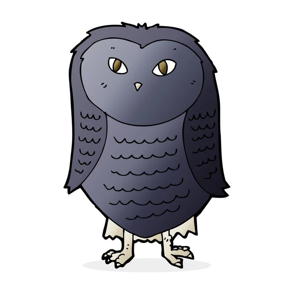 猫头鹰的卡通插图 — 图库矢量图片