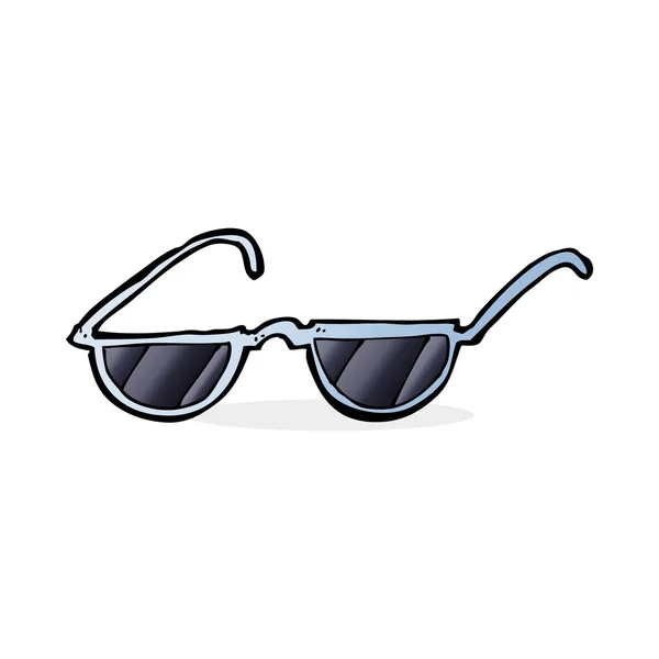 Cartoon illustration of  sunglasses — Stock Vector