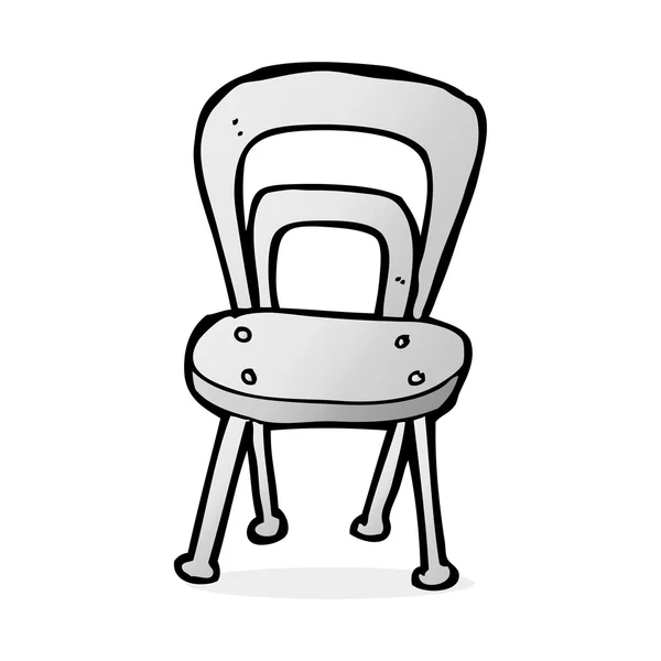 Illustration de dessin animé de chaise — Image vectorielle