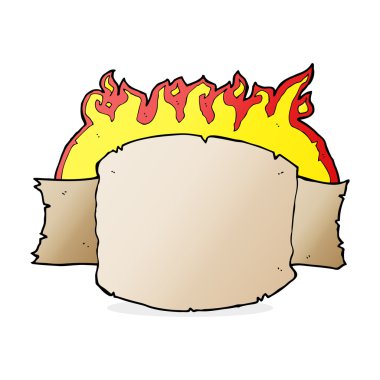 karikatür kaydırma afiş