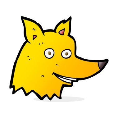 çizgi film tilki kafası