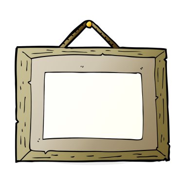 karikatür resim çerçevesi