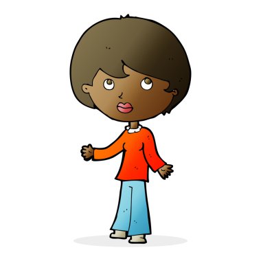 karikatür düşünüyorsun kadın