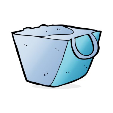 karikatür makarna kutusu