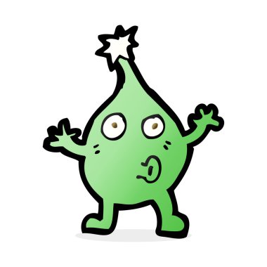 komik karikatür yaratık