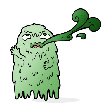 Brüt karikatür hayalet