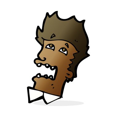 korkmuş bir adam çizgi film