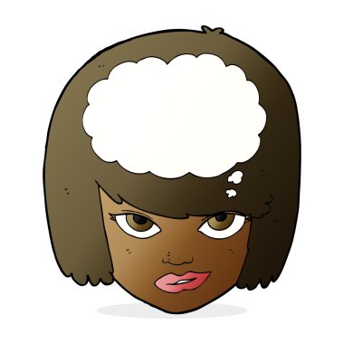 karikatür düşünüyorsun kadın