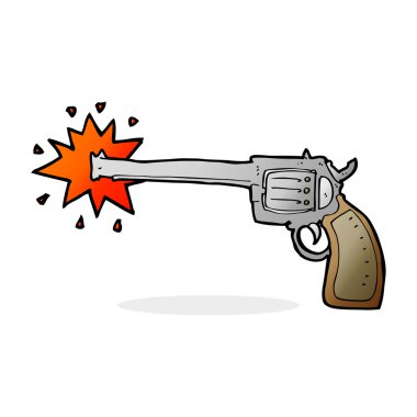 çizgi film ateş silah