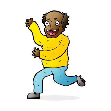 Çizgi film kötü yaşlı adam