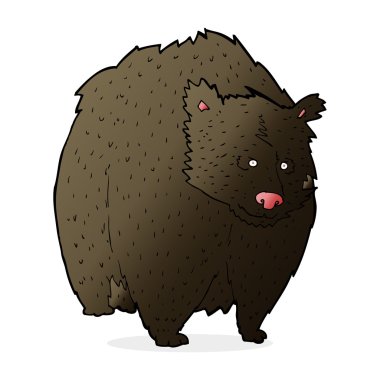 büyük siyah ayı çizgi film