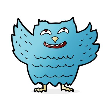 Mutlu baykuş çizgi filmi.