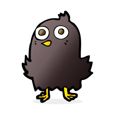 komik karikatür kuş