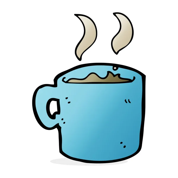 Мультфильм кружка кофе — стоковый вектор