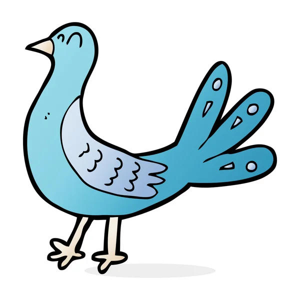 Cartoon afbeelding van vogels — Stockvector