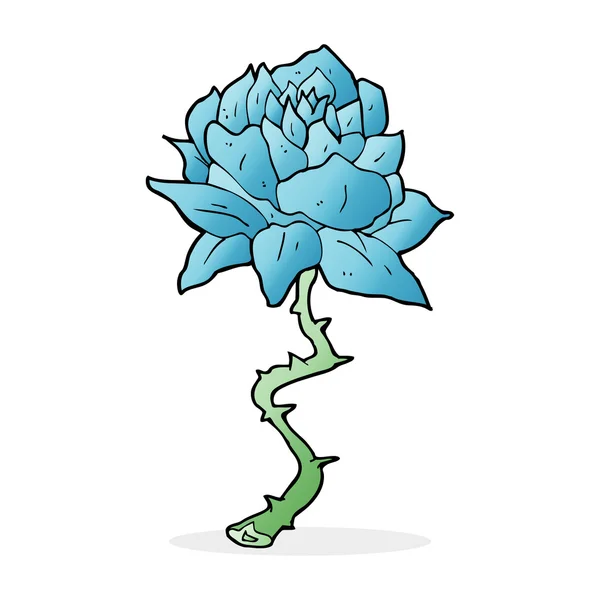 Desenho animado ilustração de flor — Vetor de Stock