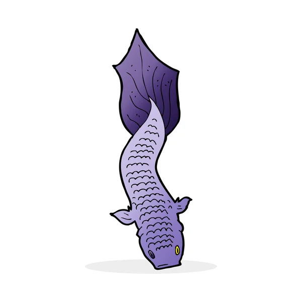 Kreslený obrázek ryby — Stockový vektor