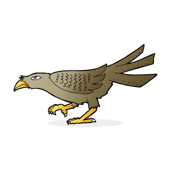 Illustration de dessin animé de l'oiseau — Image vectorielle