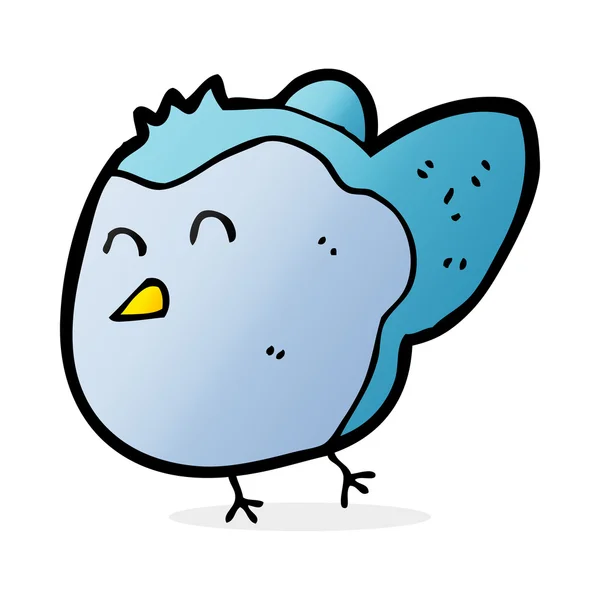 Ilustración de dibujos animados de aves — Vector de stock