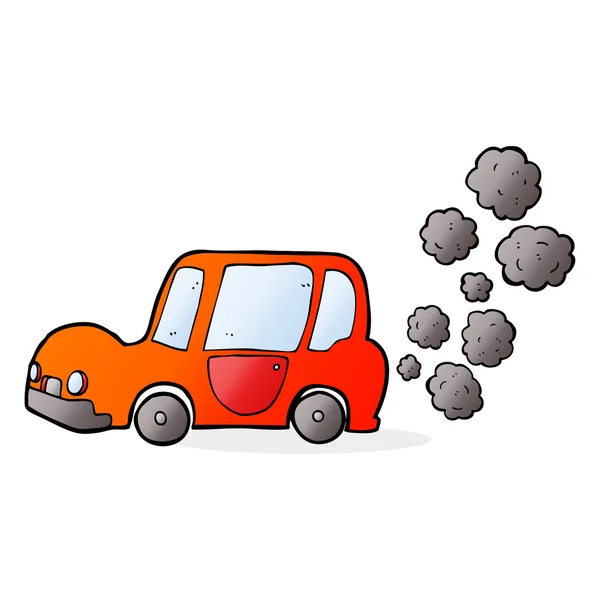 Cartoon illustration of car — Stock Vector
