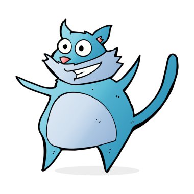 Komik Çizgi Roman Kedisi